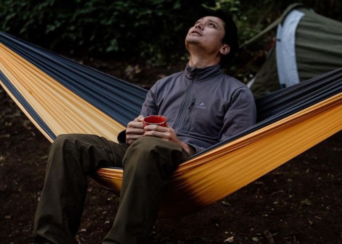 cara memakai hammock