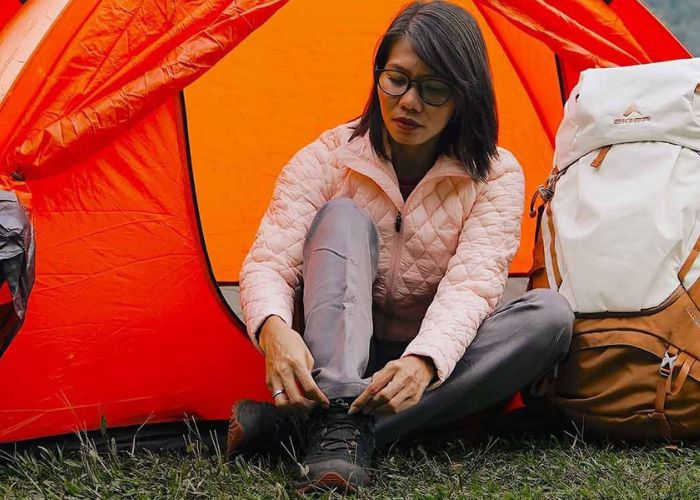 aturan berjalan di tempat becek dan berlumpur