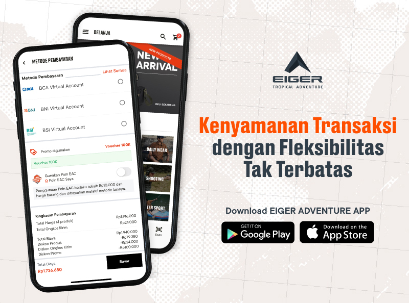 Metode Pembayaran di Aplikasi Mobile EIGER