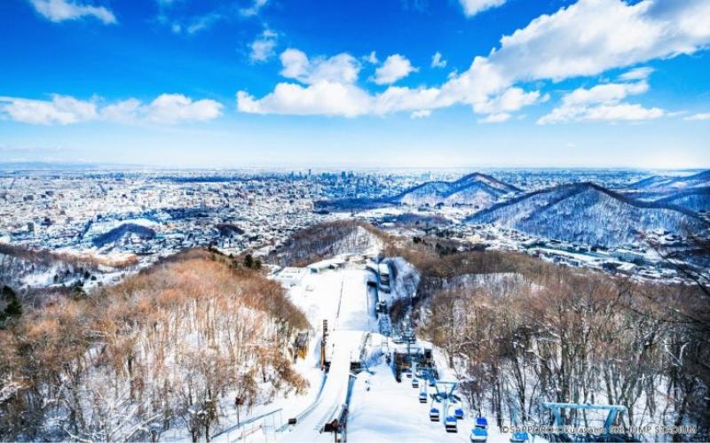 Kota tujuan wisata musim dingin di jepang