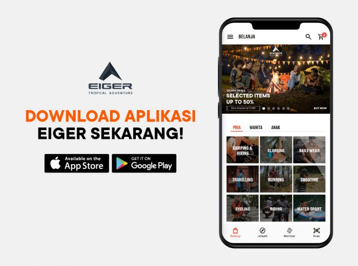 Download aplikasi EIGER