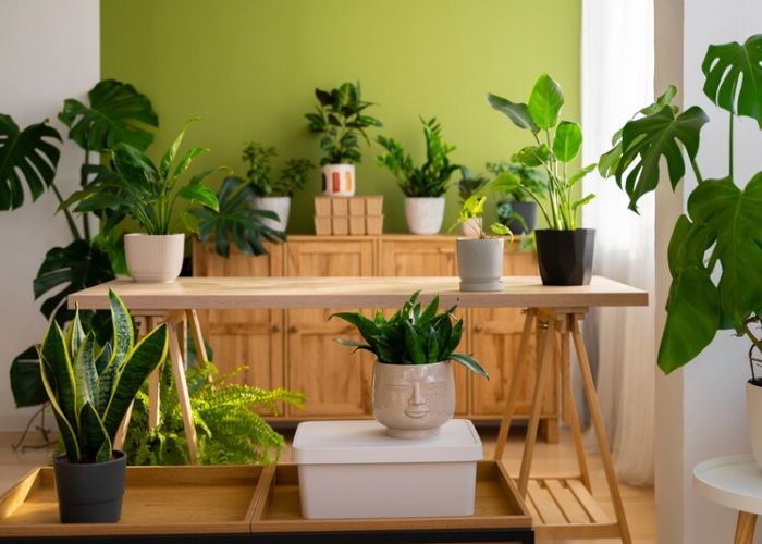 tanaman yang sehat untuk di dalam rumah