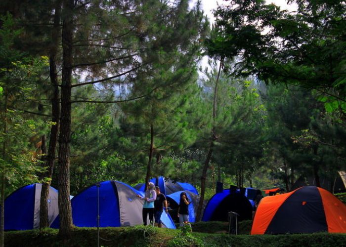 curug panjang camping ground