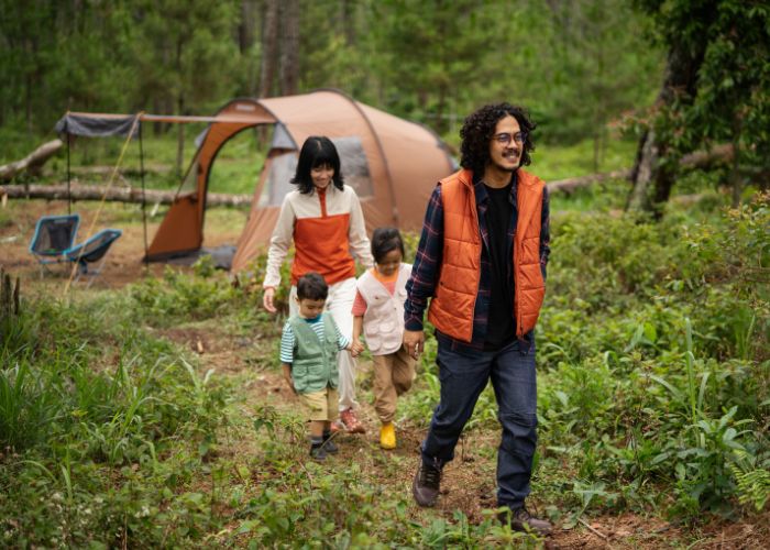 camping ground untuk keluarga