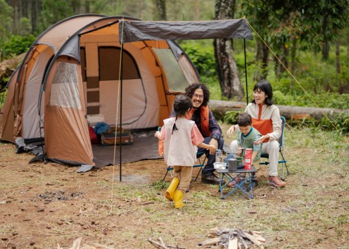 camping ground untuk keluarga