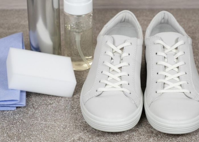 cara membersihkan sepatu putih tanpa dicuci
