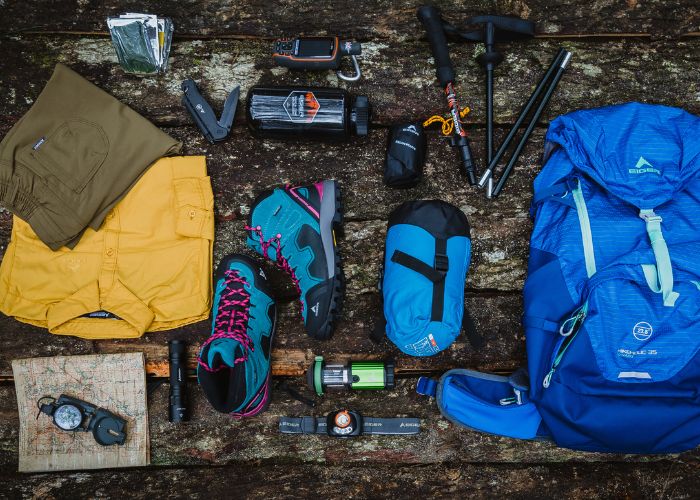 hiking survival gear