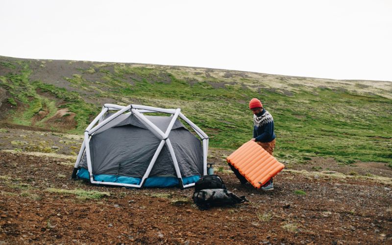 Cara pasang tenda camping