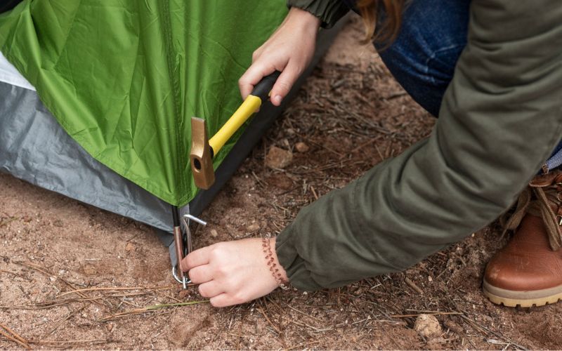 Cara pasang tenda camping