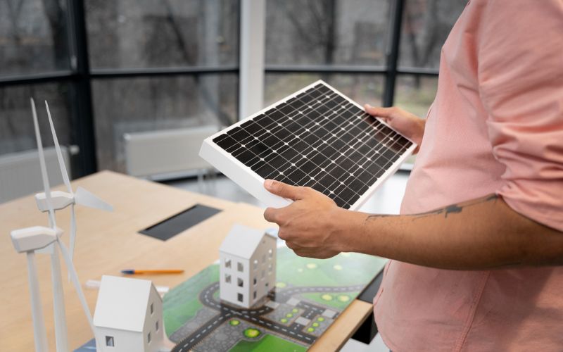 Cara kerja panel surya