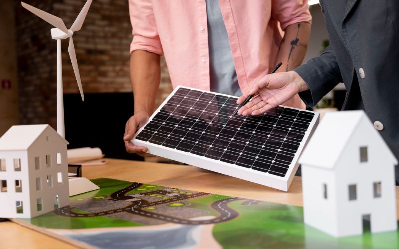 Cara kerja panel surya