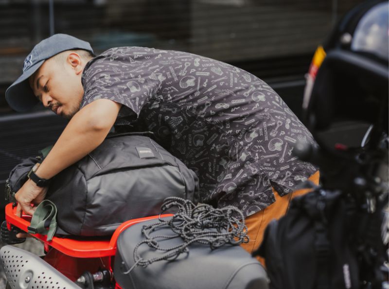 Tas duffle untuk mudik