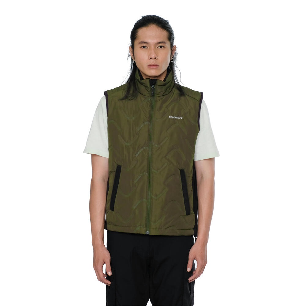 Evredait Quilted Vest merupakan Rekomendasi Baju Touring dari EIGER Riding