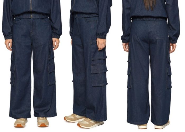 ootd celana cargo wanita hijab