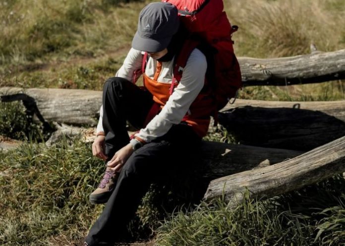 ootd celana cargo wanita hijab