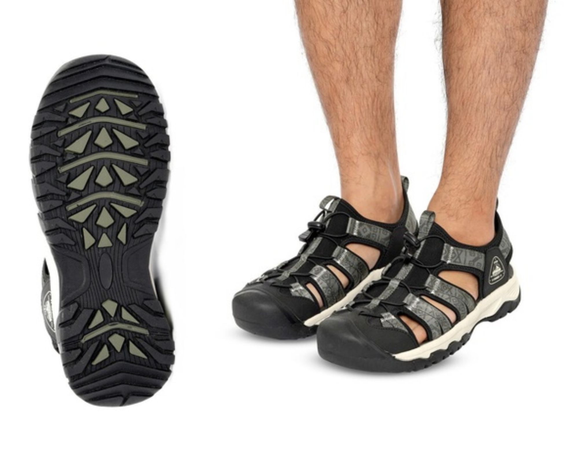 sandal traveling pria