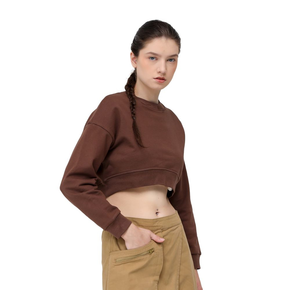 celana cream cocok dengan baju warna cokelat