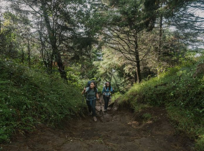 jalur pendakian gunung kembang