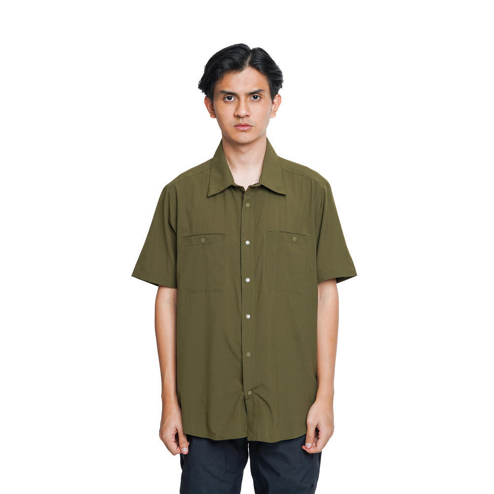 Kemeja taktikal dari EIGER yaitu Men’s X-Sentinel SS Shirt