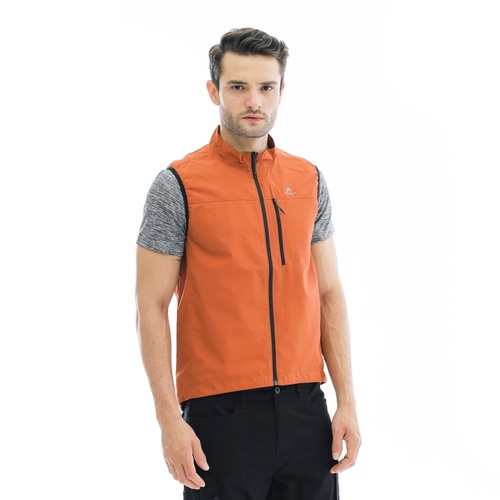 X-Gordian Vest merupakan rompi antiangin EIGER 