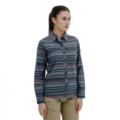 Aesesa LS Plaid Shirt merupakan kemeja flanel wanita dari EIGER