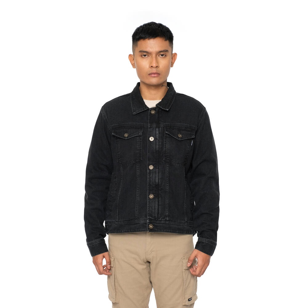 Hurtle Jacket Denim merupakan jaket touring motor dari EIGER
