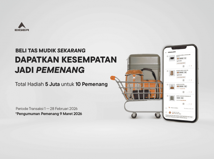 beli tas mudik EIGER