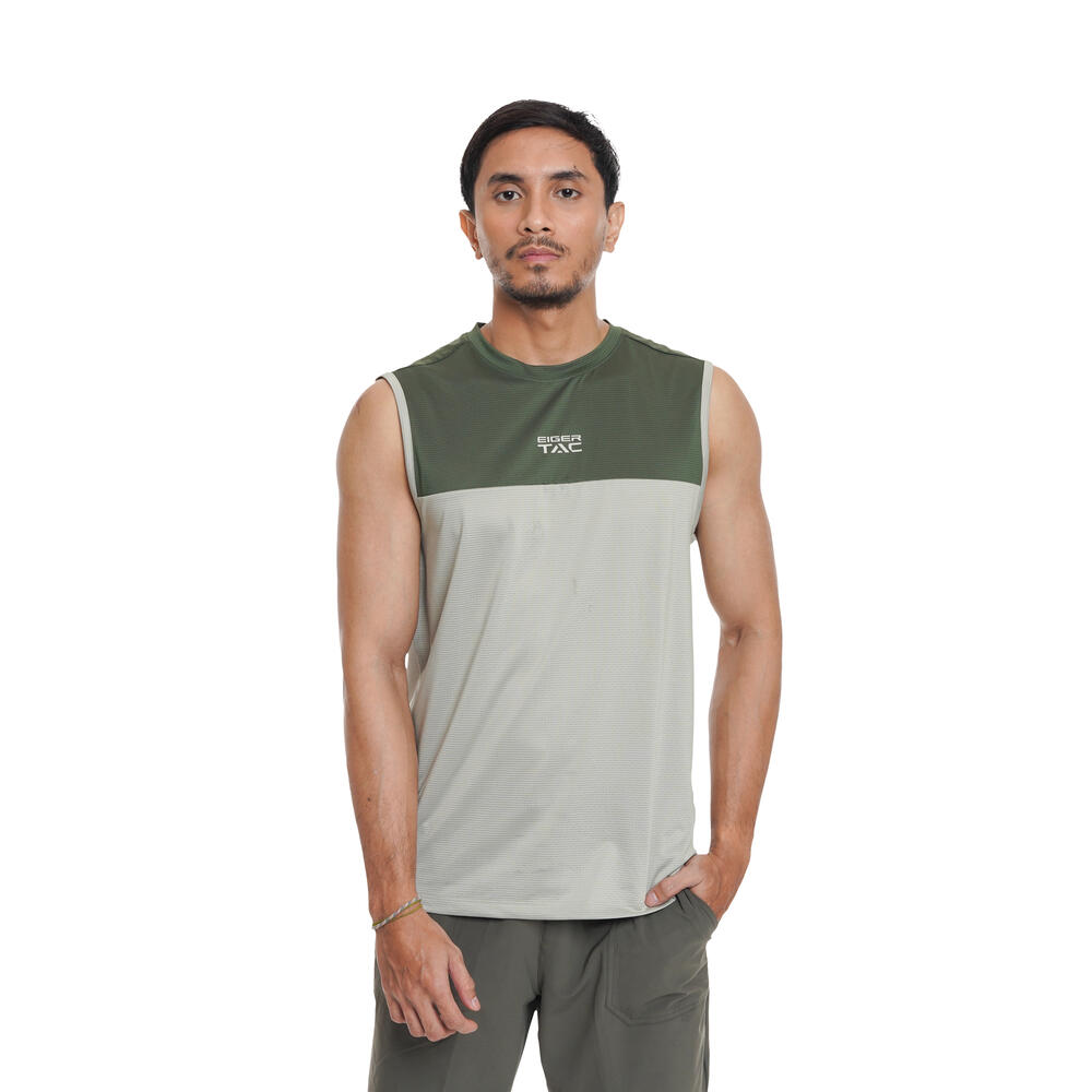 Vanguard Sleeveless Tee merupakan singlet pria dari EIGER
