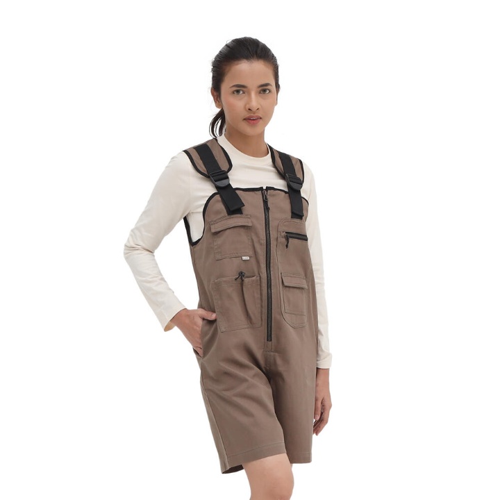 Women Trisha Romper merupakan baju earth tone dari EIGER