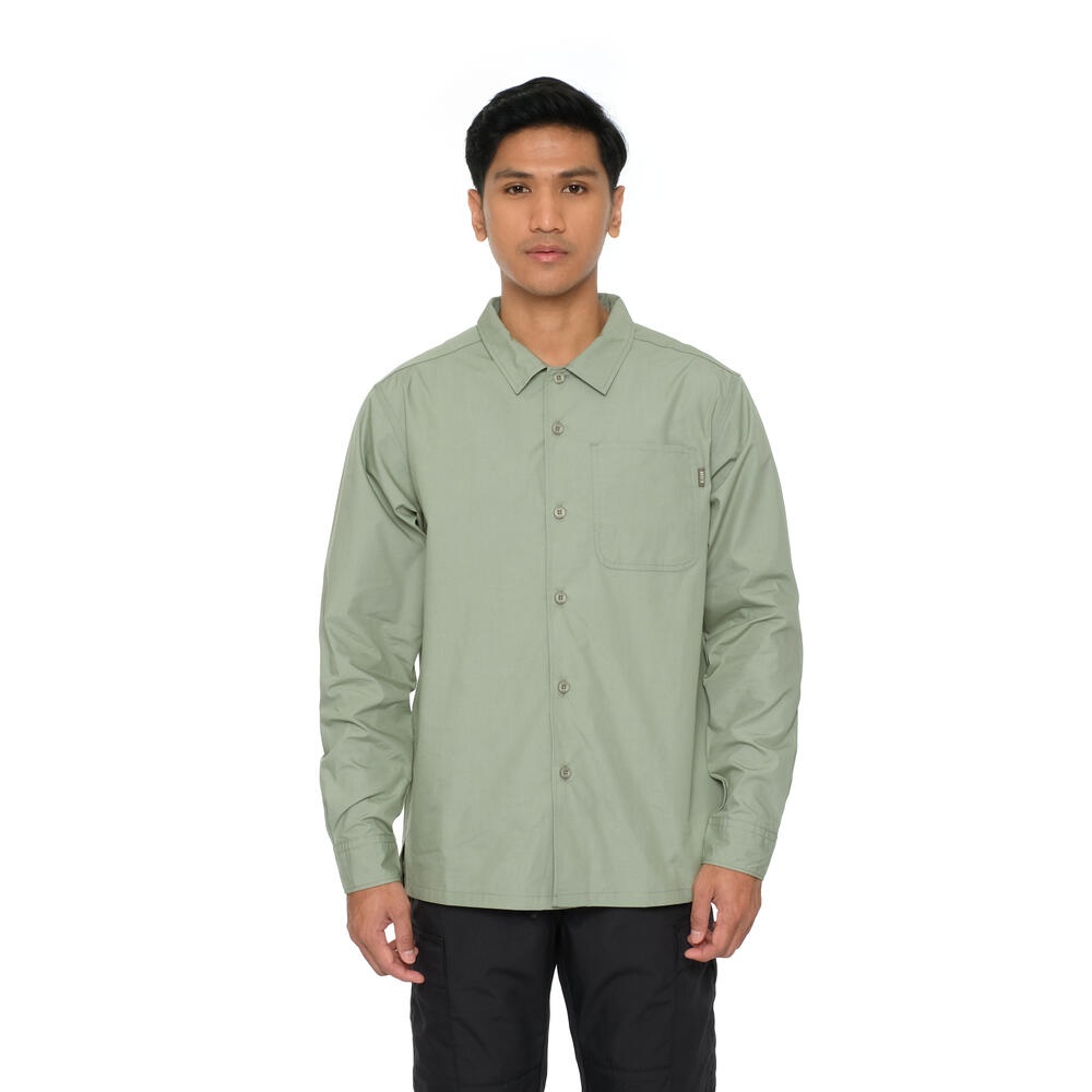 X-Lokken LS Shirt merupakan kemeja olive dari EIGER