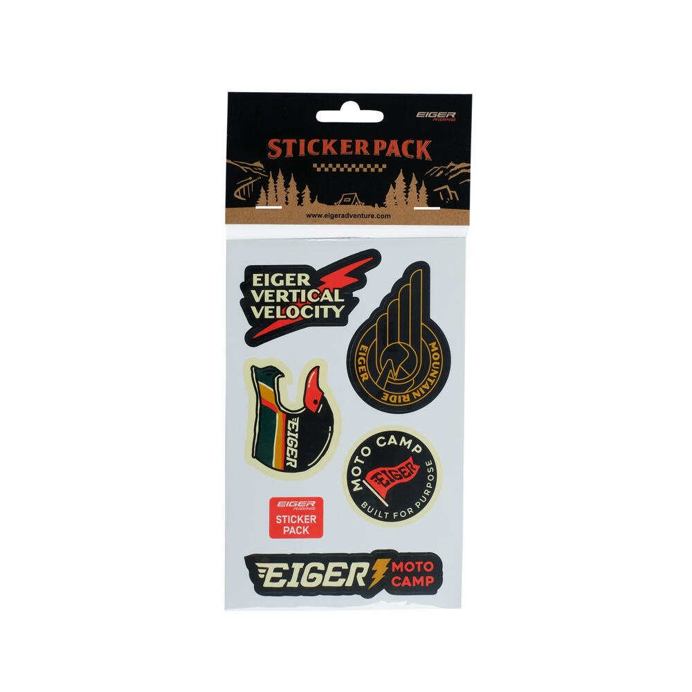 Moto Camp Sticker Pack merupakan stiker pack dari EIGER