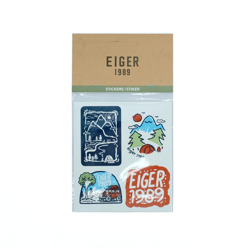 Sticker Set Outdoor E89 merupakan stiker pack dari EIGER
