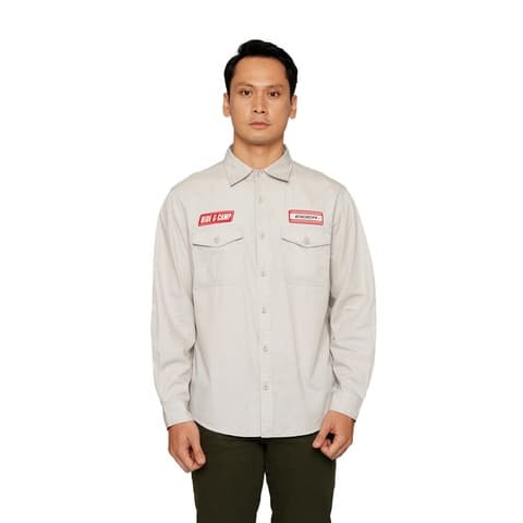 Troy Route Work Shirt 2.0 merupakan Kemeja lengan panjang dari EIGER