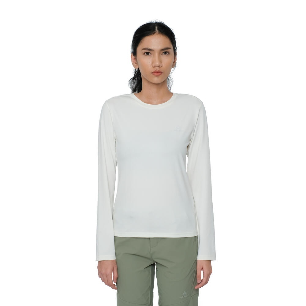 Women Sawuhai Anti Insect LS Tees merupakan kaus slim fit dari EIGER