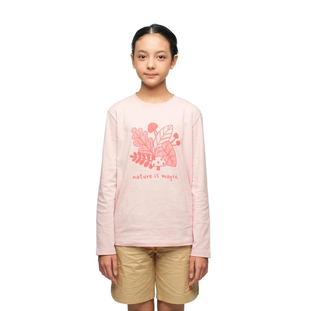 JR Evergreen Graphic LS Tees merupakan baju anak-anak dari EIGER