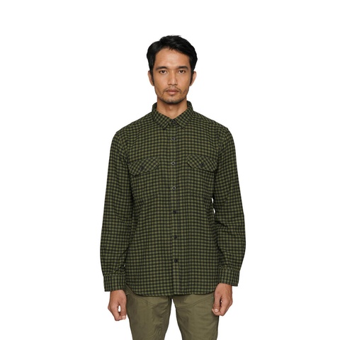 Skytrap Flannel Shirts LS merupakan kemeja outdoor dari EIGER