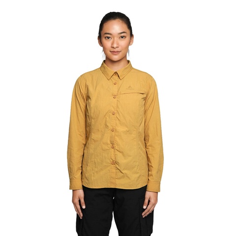 Women Garnet LS Shirt merupakan kemeja outdoor dari EIGER